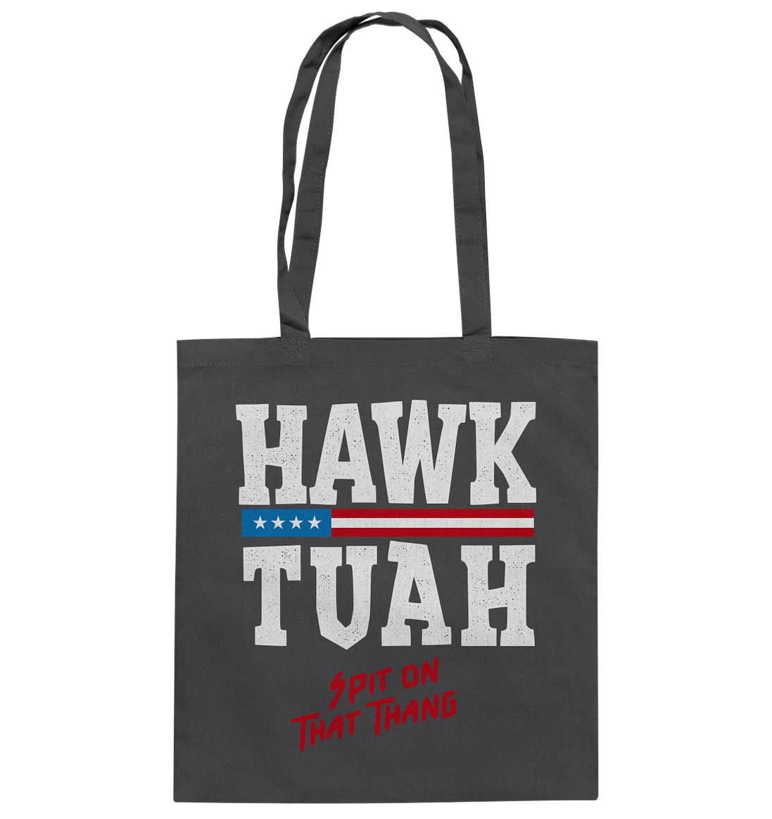 Hawk Tuah White - Cotton Bag