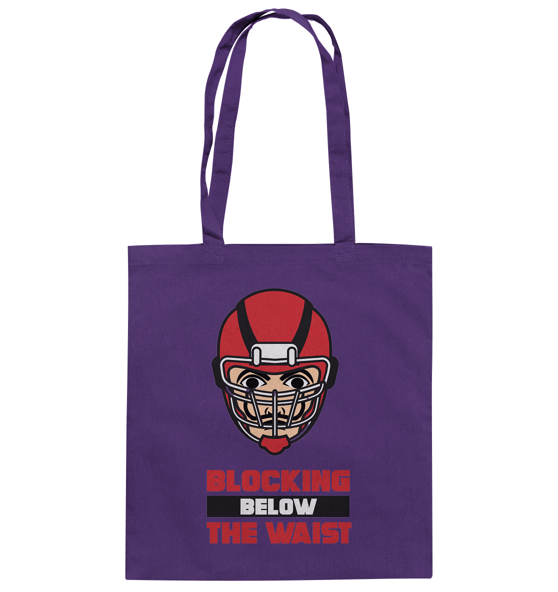 Blocking Below The Waist - Cotton Bag