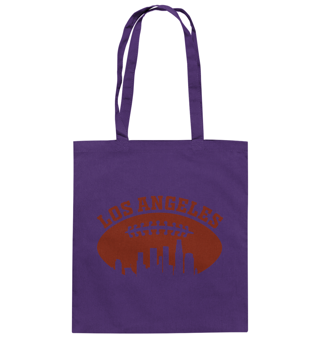 Los Angeles Football Silhouette - Baumwolltasche