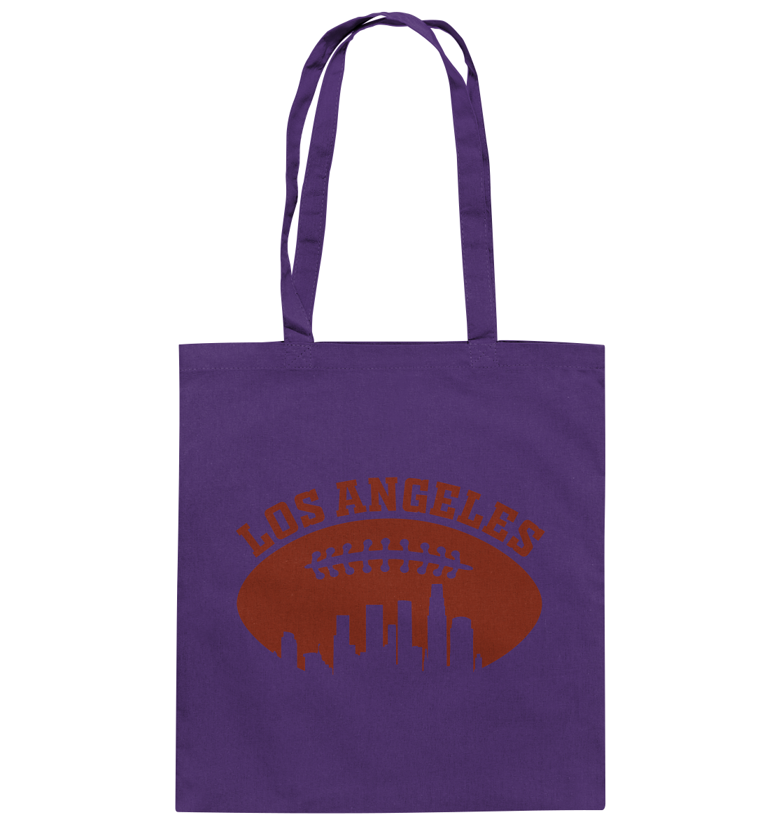 Los Angeles Football Silhouette - Baumwolltasche