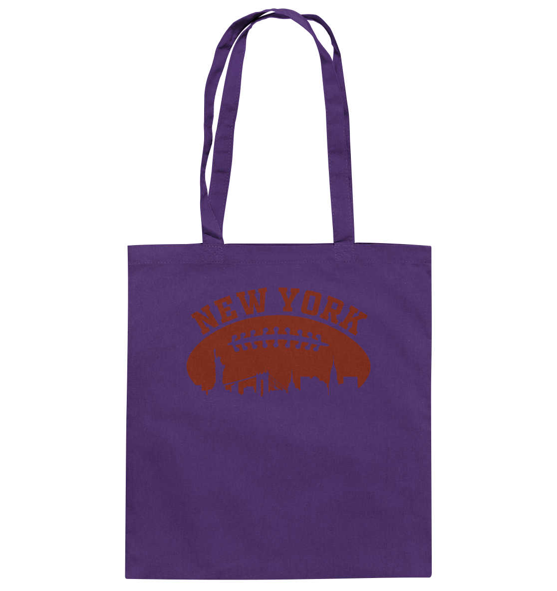 New York Football Silhoutte  - Baumwolltasche