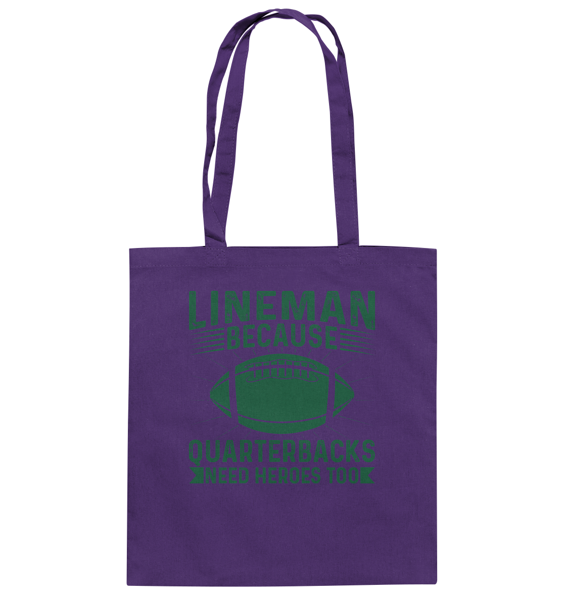 Lineman Heroes Green - Baumwolltasche