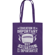 Football is importanter - Baumwolltasche