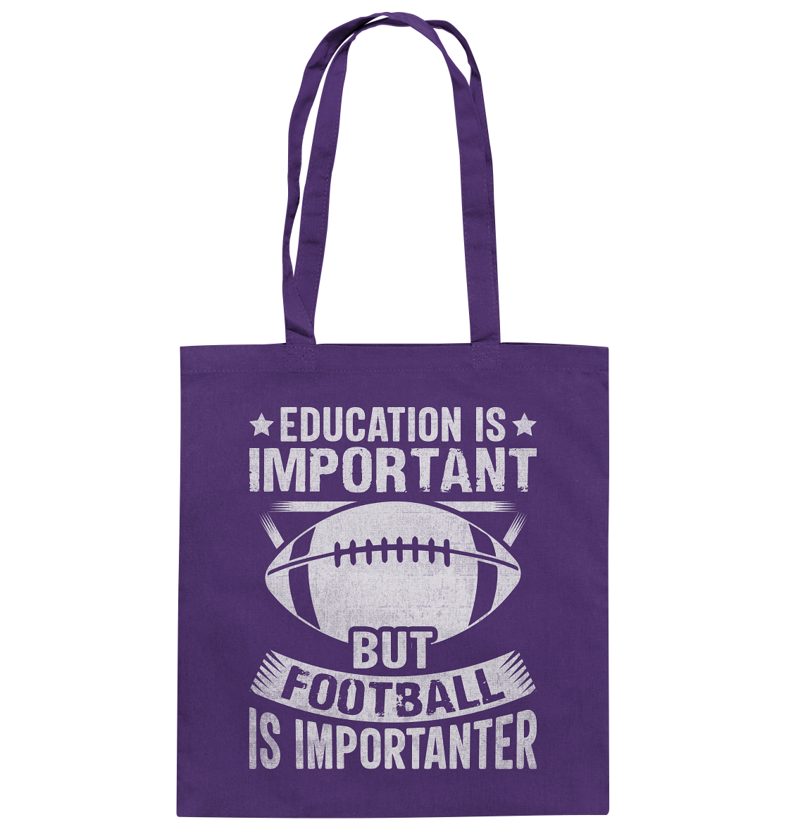 Football is importanter - Baumwolltasche