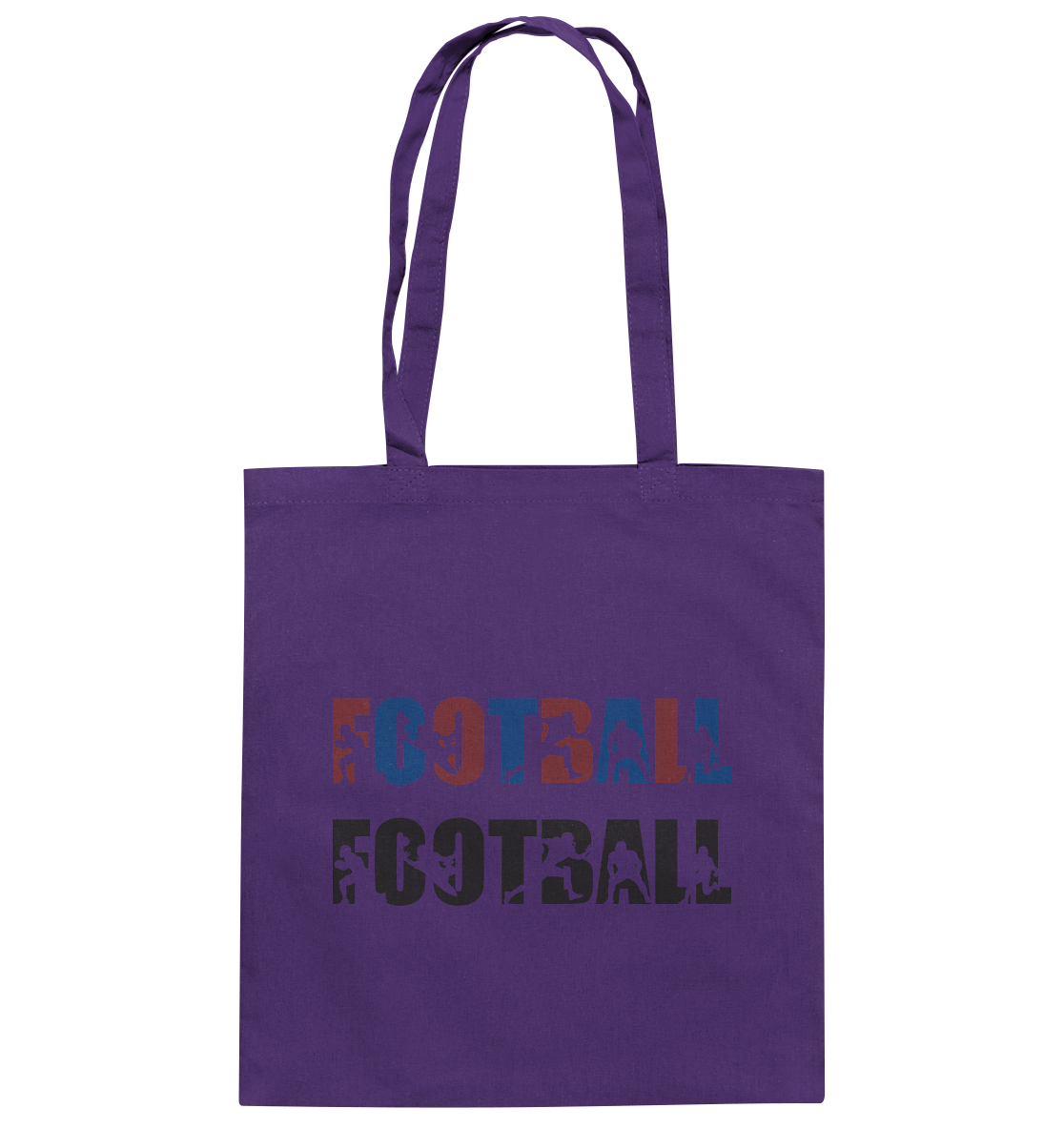 Football Silhouette - Cotton Bag