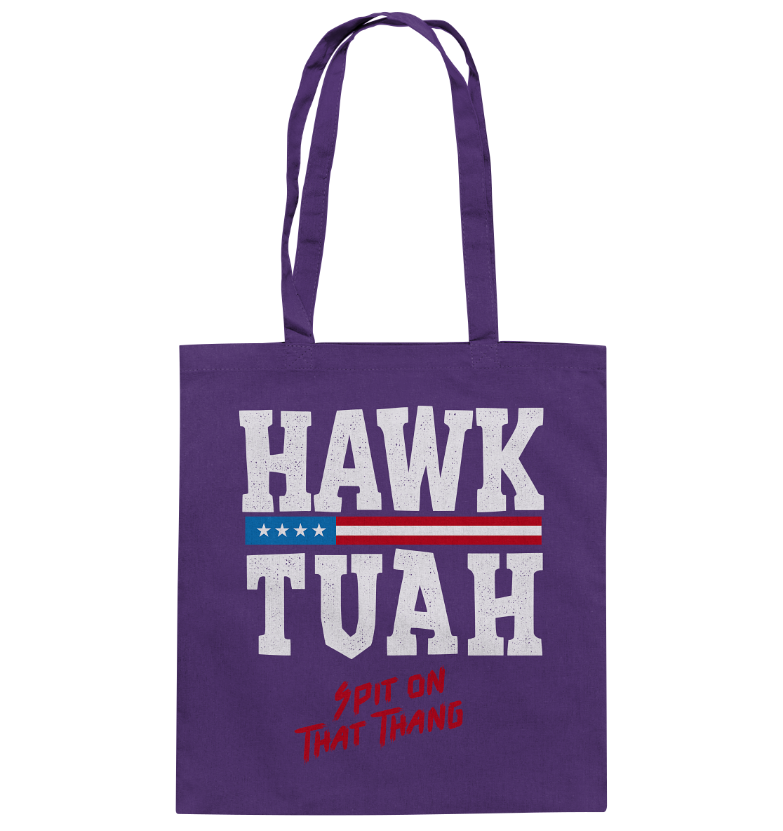 Hawk Tuah White - Cotton Bag