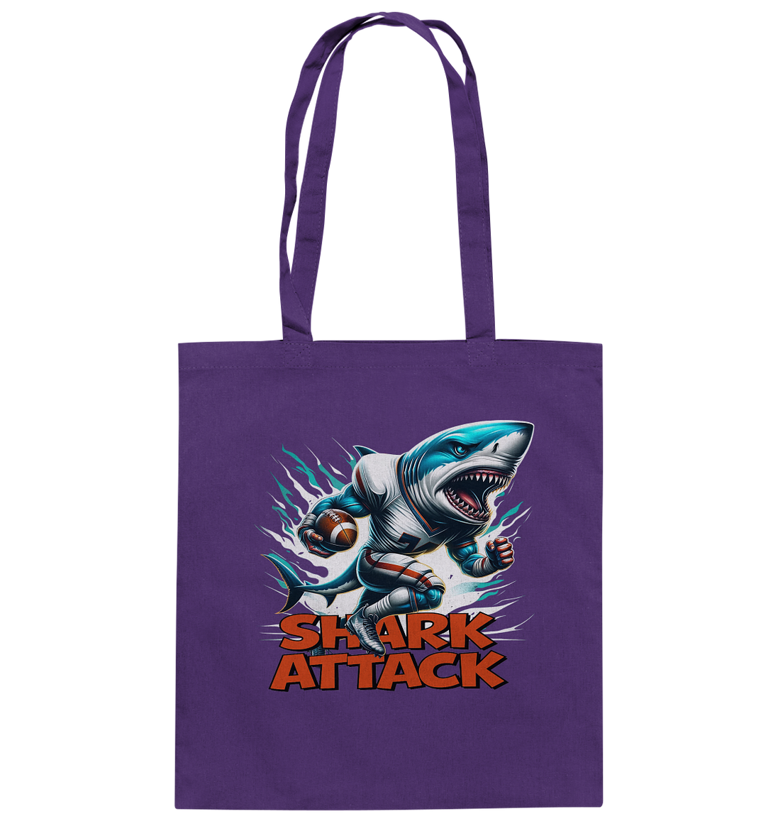 Shark Attack - Baumwolltasche
