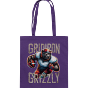 Gridiron Grizzly - Cotton Bag