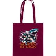 Shark Attack - Baumwolltasche