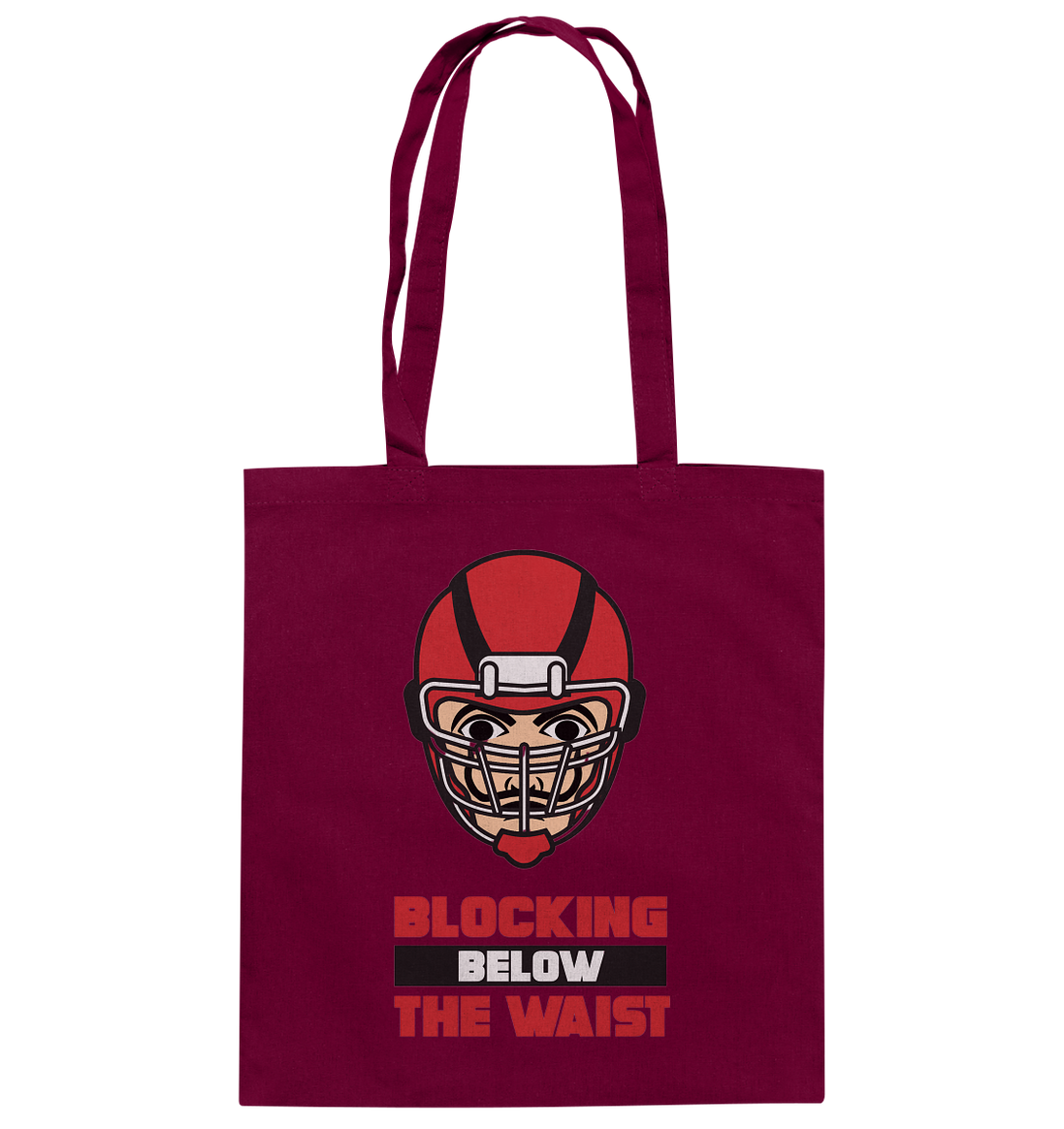 Blocking Below The Waist - Cotton Bag