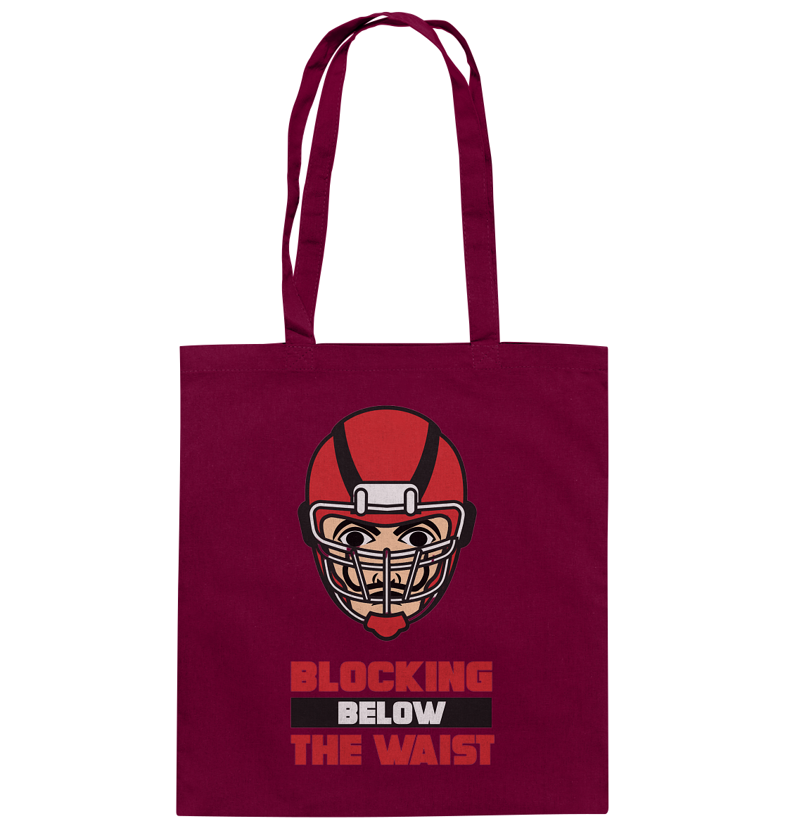 Blocking Below The Waist - Cotton Bag