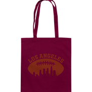 Los Angeles Football Silhouette - Baumwolltasche