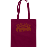 New York Football Silhoutte  - Baumwolltasche
