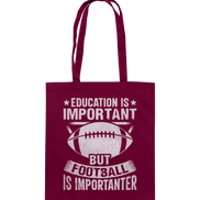 Football is importanter - Baumwolltasche