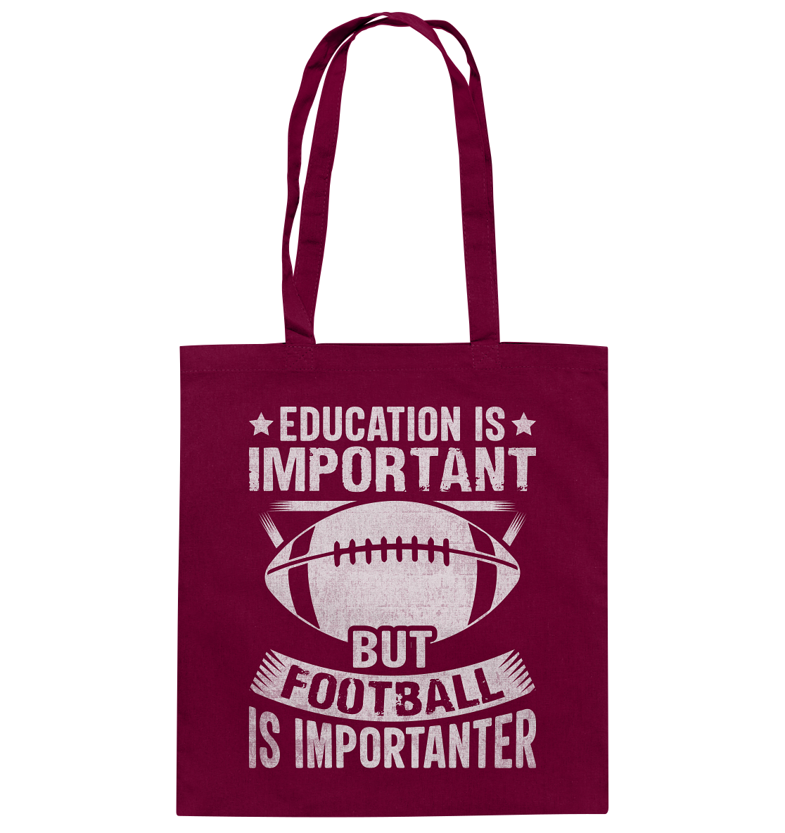 Football is importanter - Baumwolltasche