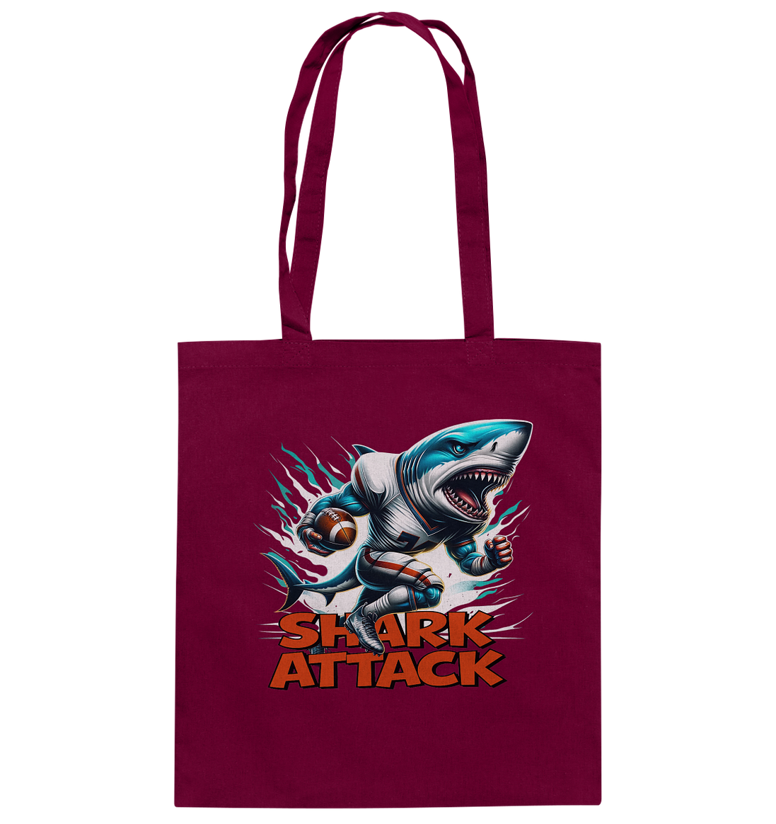 Shark Attack - Baumwolltasche