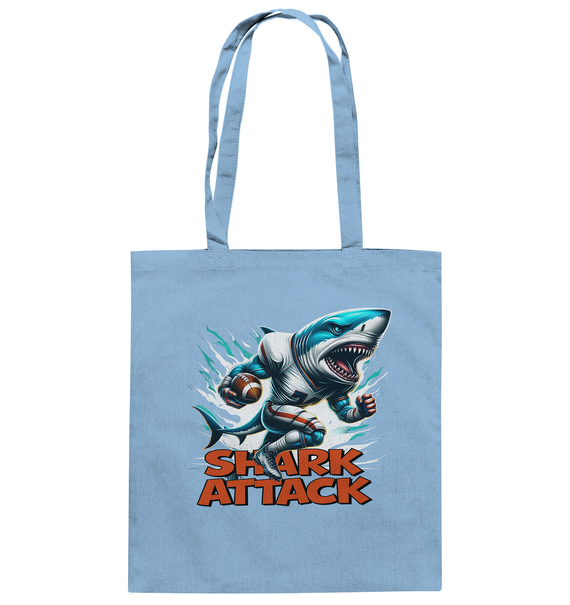 Shark Attack - Baumwolltasche