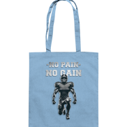 No Pain No Gain Metal  - Baumwolltasche