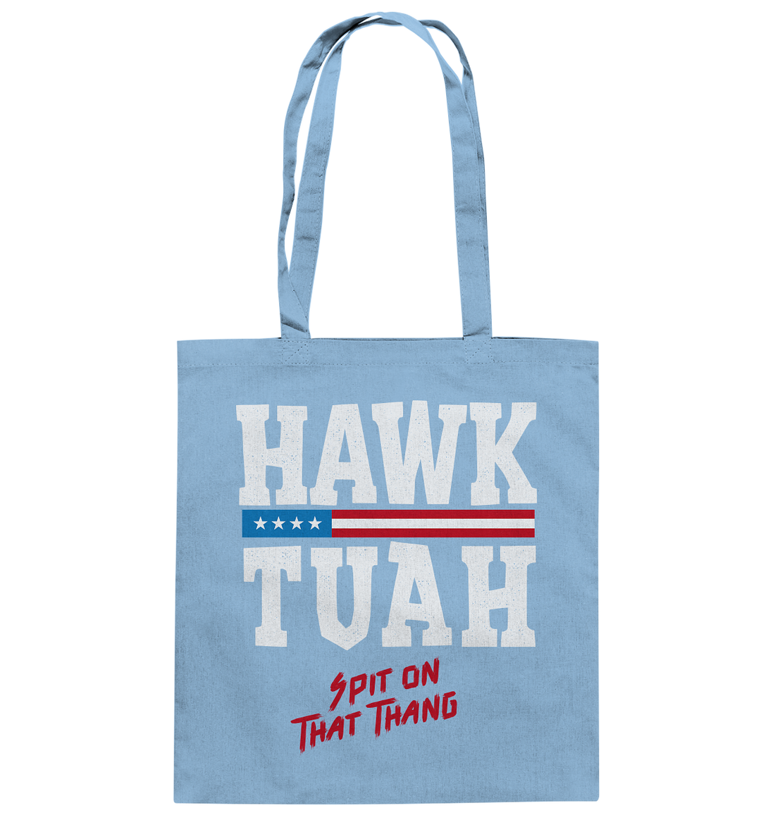 Hawk Tuah White - Cotton Bag