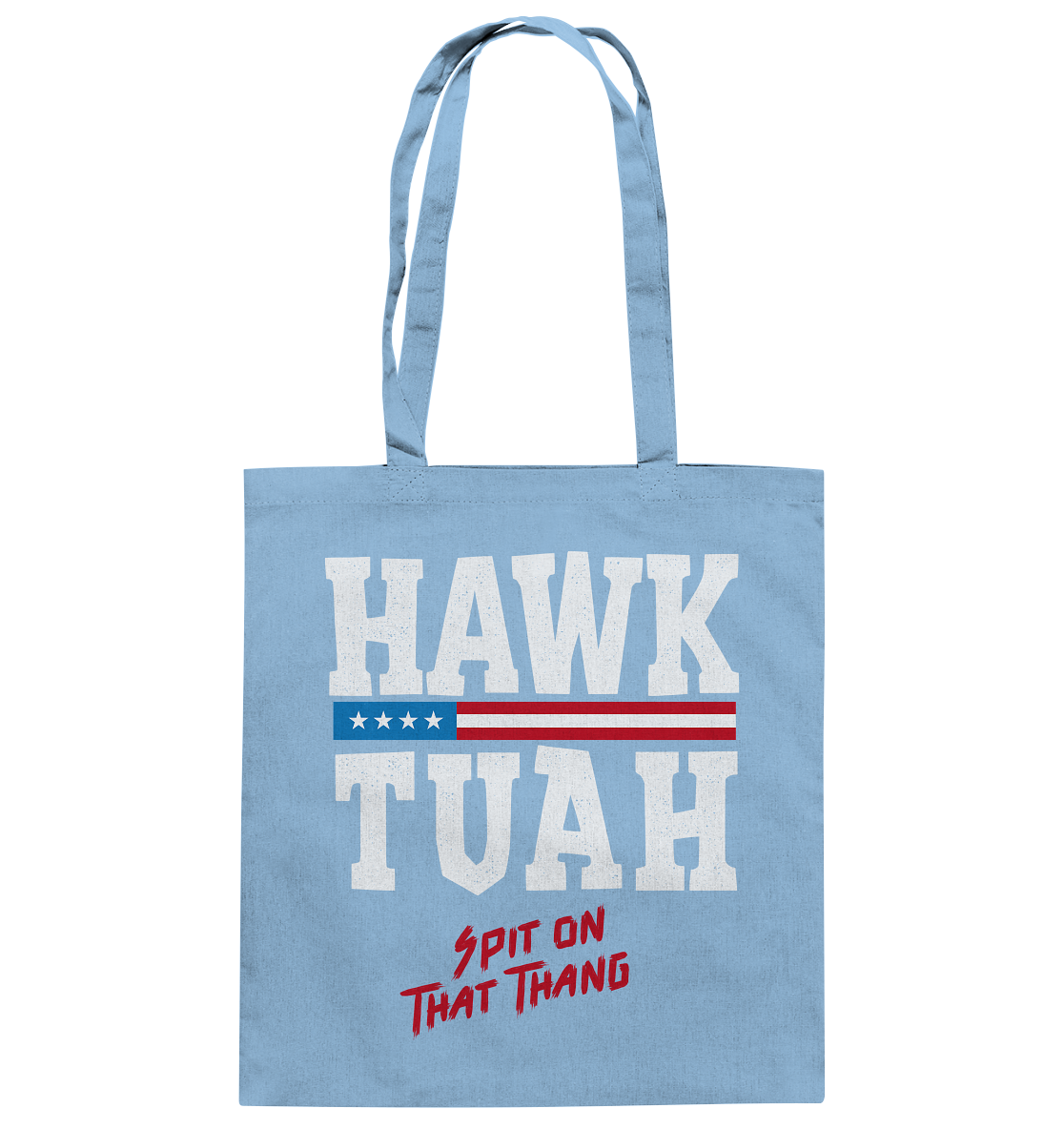 Hawk Tuah White - Cotton Bag