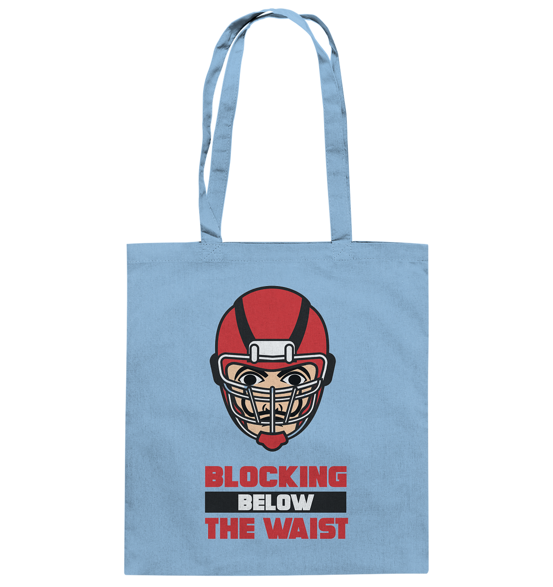 Blocking Below The Waist - Cotton Bag