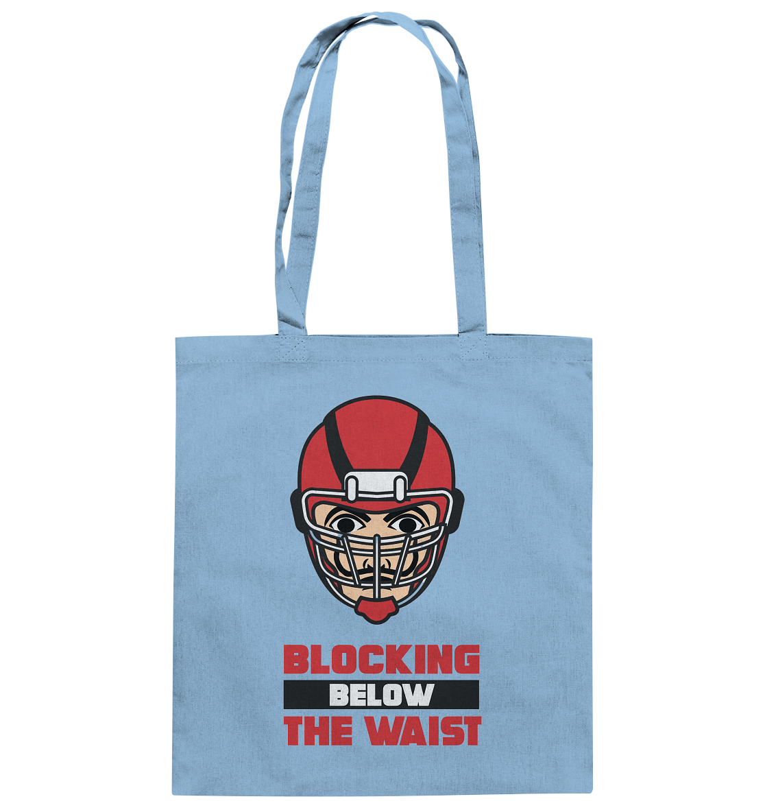 Blocking Below The Waist - Cotton Bag