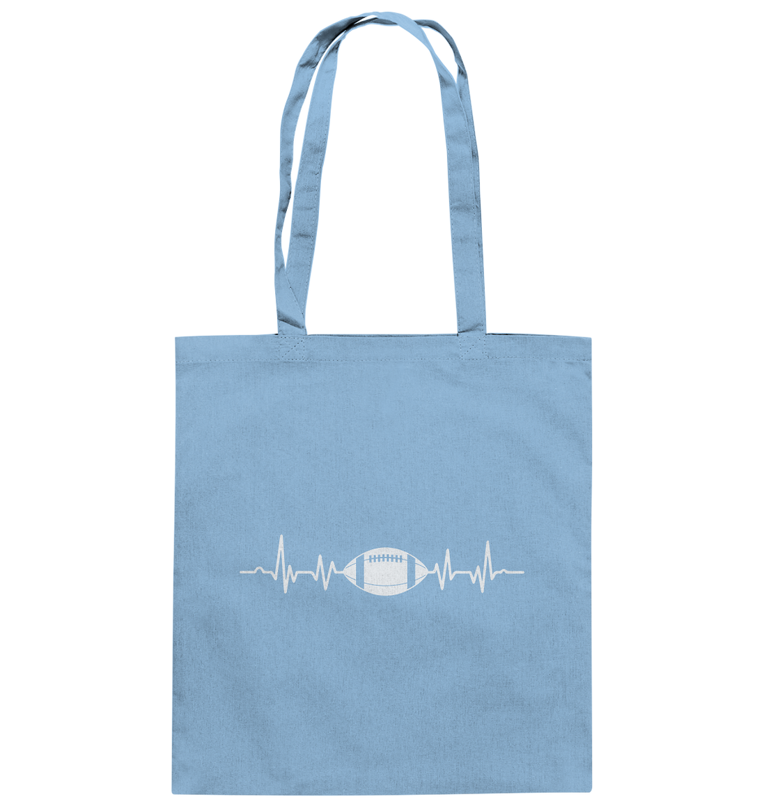 Football Heartbeat - Cotton Bag
