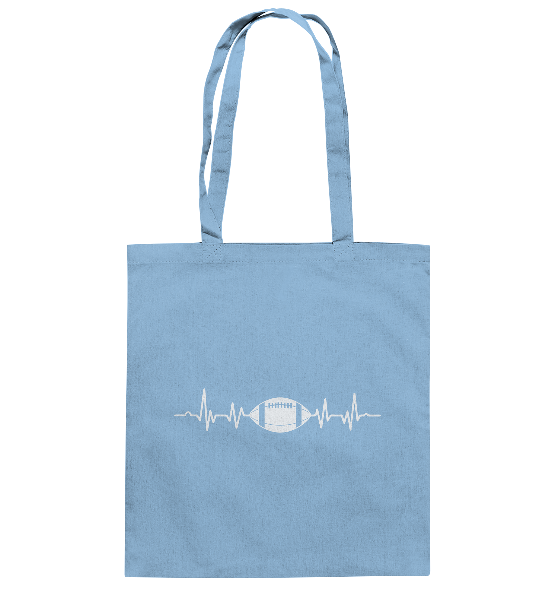 Football Heartbeat - Cotton Bag
