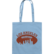 Los Angeles Football Silhouette - Baumwolltasche