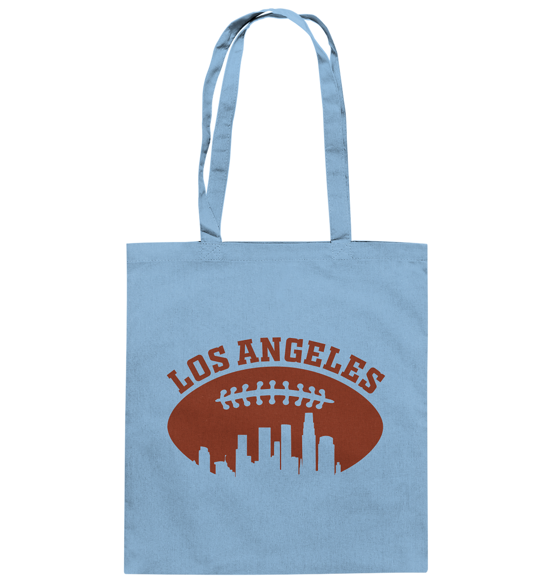 Los Angeles Football Silhouette - Baumwolltasche
