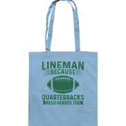 Lineman Heroes Green - Baumwolltasche