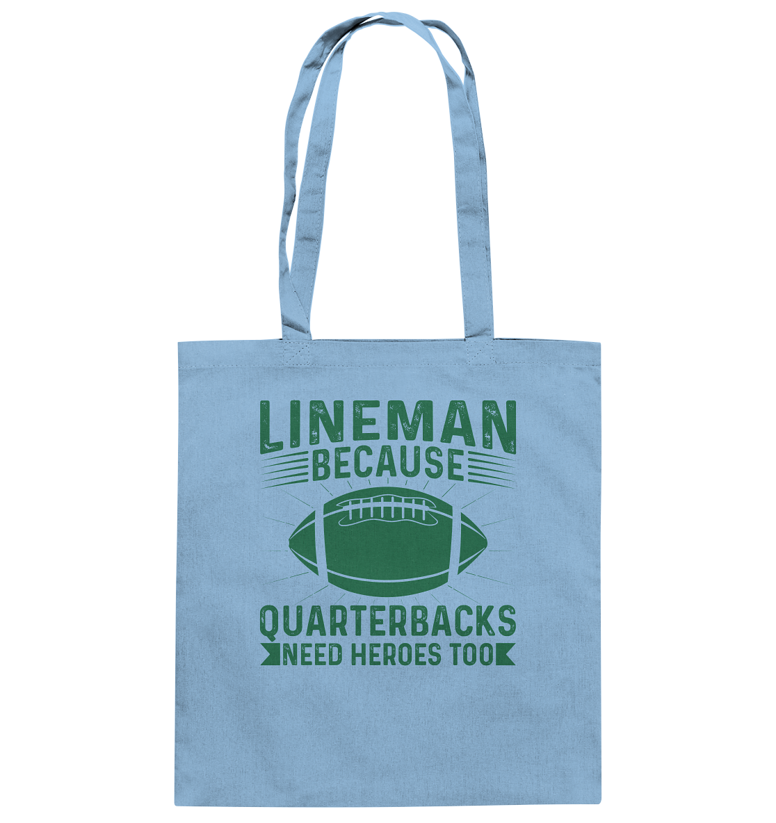 Lineman Heroes Green - Baumwolltasche