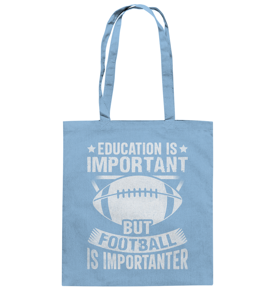 Football is importanter - Baumwolltasche