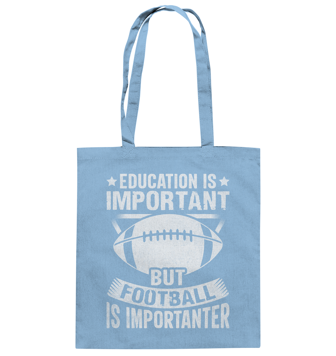 Football is importanter - Baumwolltasche