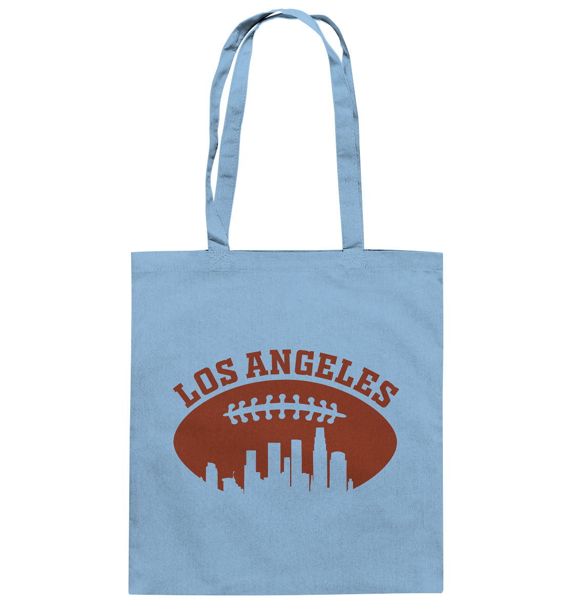 Los Angeles Football Silhouette - Baumwolltasche