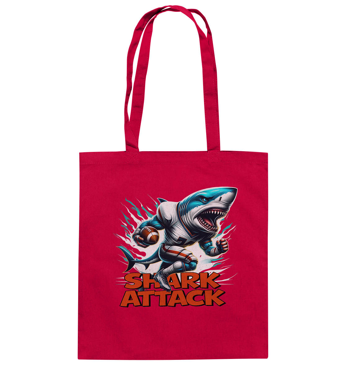 Shark Attack - Baumwolltasche