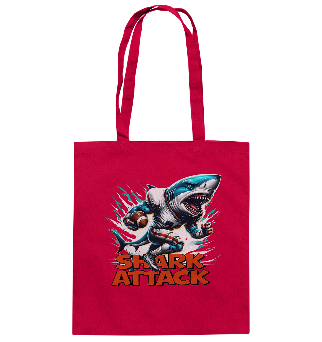 Shark Attack - Baumwolltasche
