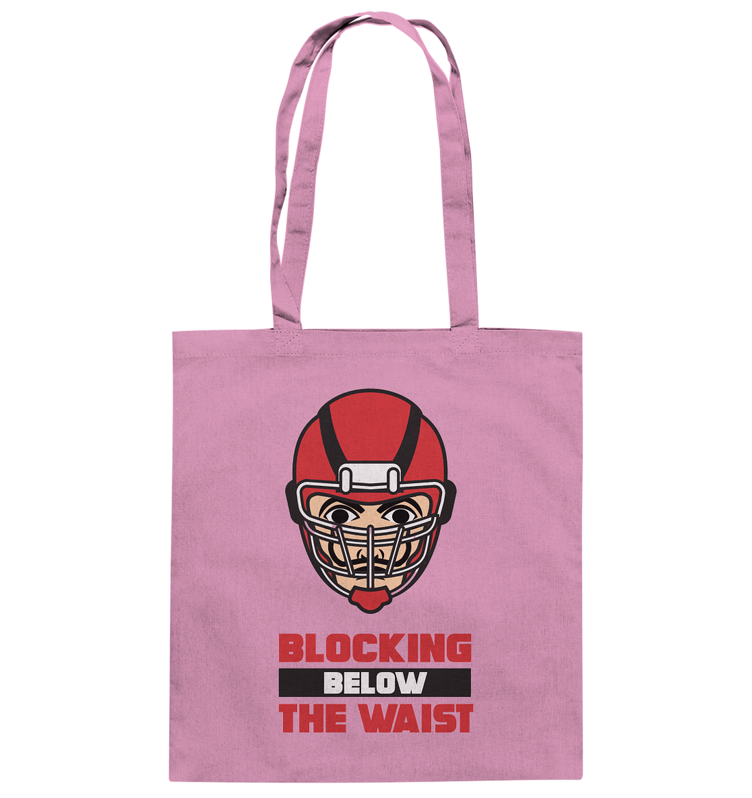 Blocking Below The Waist - Cotton Bag