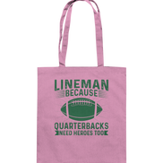 Lineman Heroes Green - Baumwolltasche