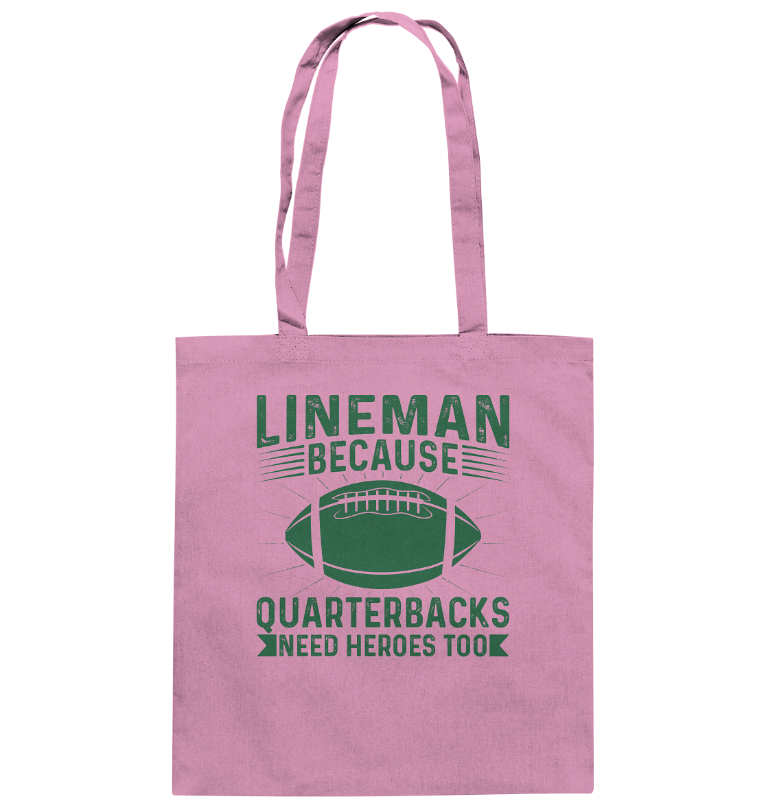 Lineman Heroes Green - Baumwolltasche