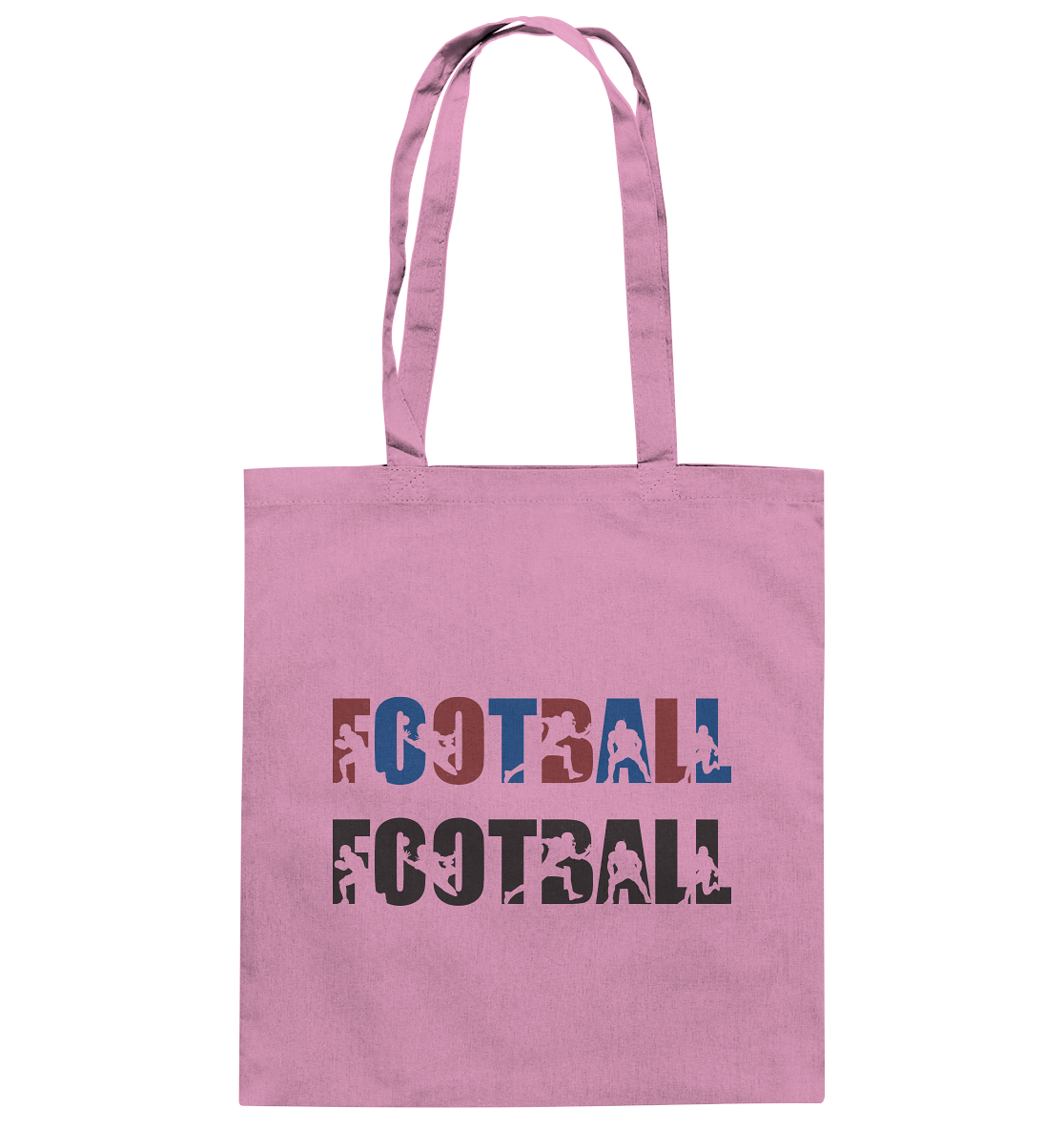Football Silhouette - Cotton Bag