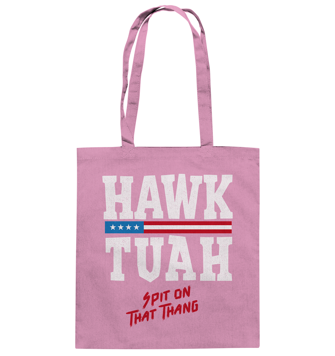 Hawk Tuah White - Cotton Bag