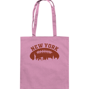 New York Football Silhoutte  - Baumwolltasche