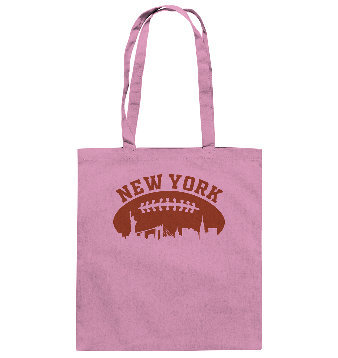 New York Football Silhoutte  - Baumwolltasche