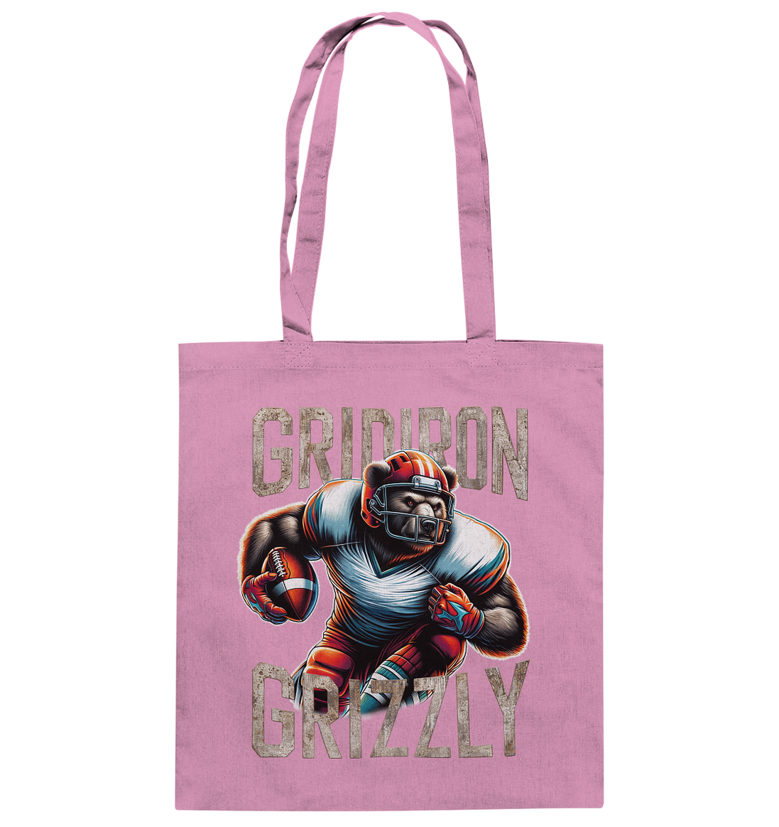 Gridiron Grizzly - Cotton Bag