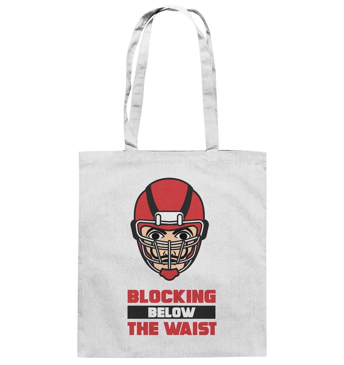 Blocking Below The Waist - Cotton Bag