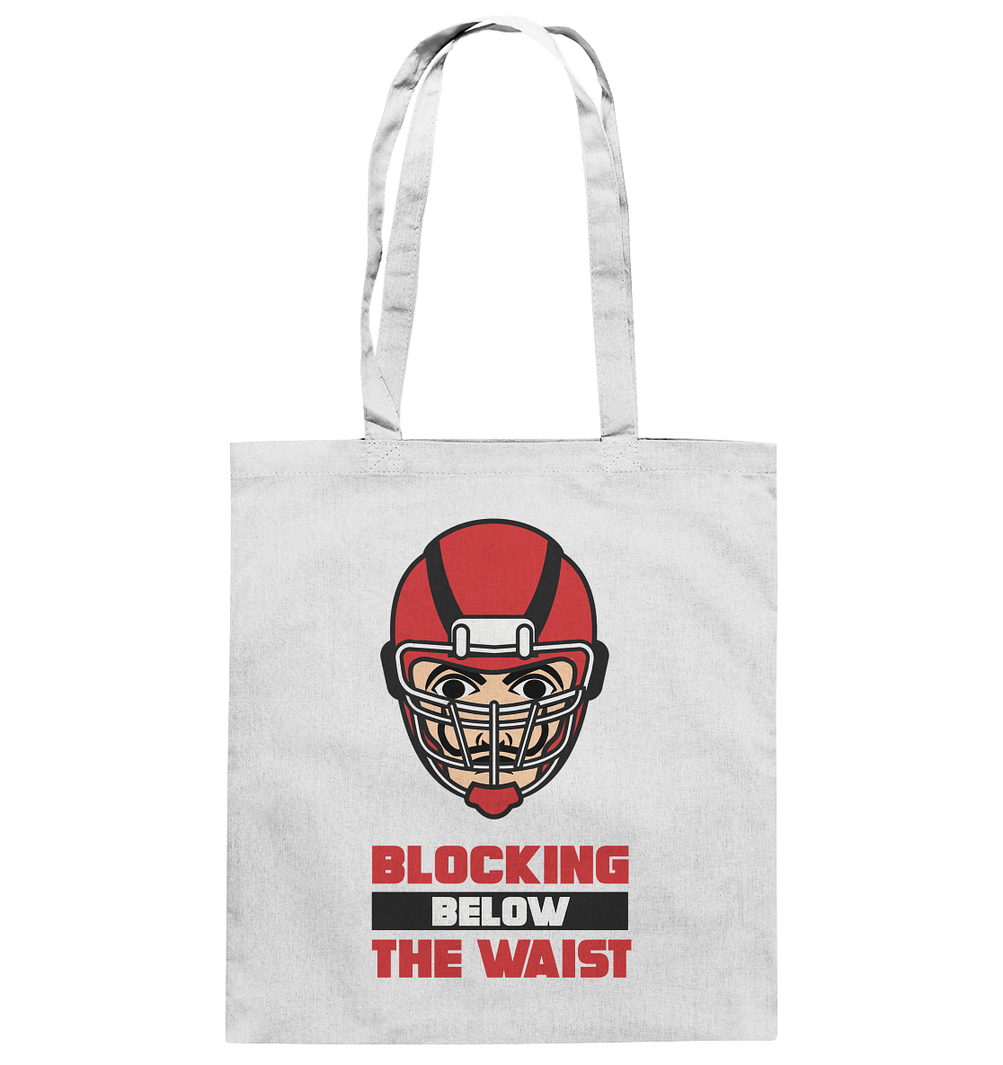 Blocking Below The Waist - Cotton Bag