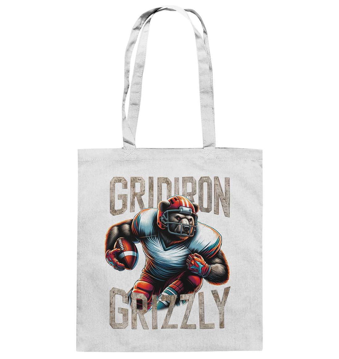 Gridiron Grizzly - Cotton Bag
