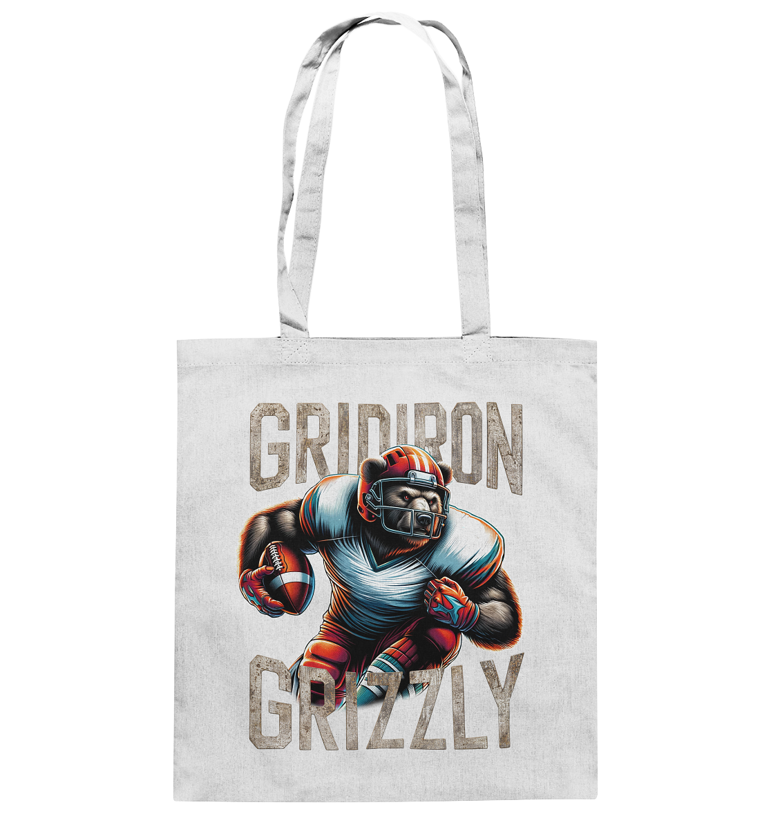 Gridiron Grizzly - Cotton Bag