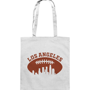 Los Angeles Football Silhouette - Baumwolltasche
